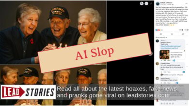 Fact Check: Paul McCartney Did NOT Give Private Jet To World War Two Vet To Reunite With Wartime Lover