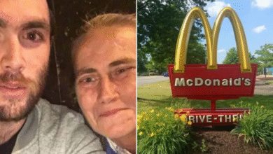 A homeless woman was refused service at McDonalds and a good Samaritan stepped up.