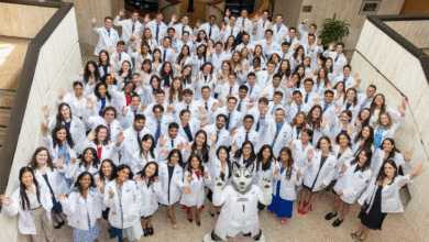 UConn Medical Students Shining with Pride in New White Coats